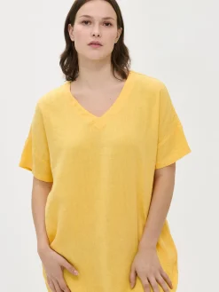 Nanso SARASTUS pitkä pellavakaftaani -* Pellavavaatteet|Yöasut Ja Oloasut