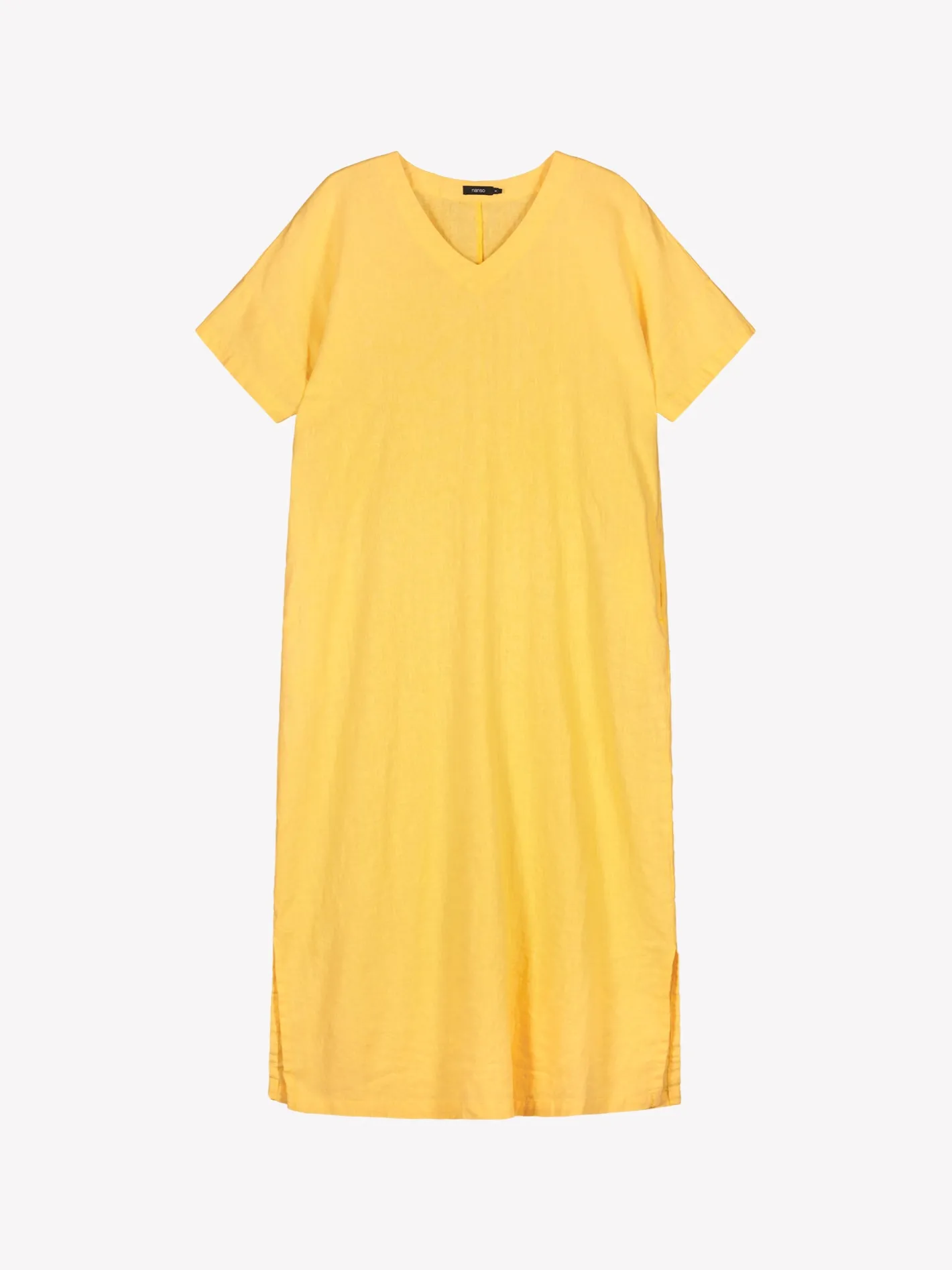 Nanso SARASTUS pitkä pellavakaftaani -* Pellavavaatteet|Yöasut Ja Oloasut