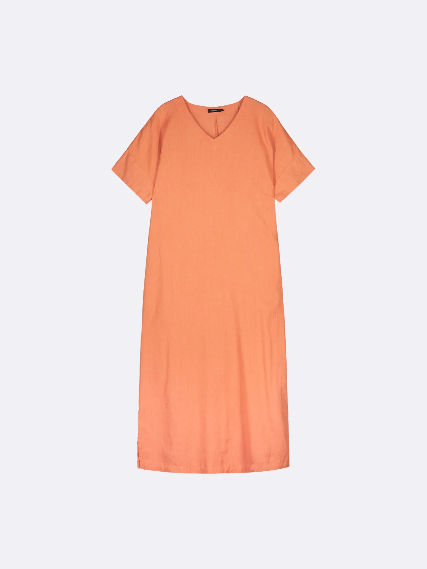 Nanso SARASTUS pitkä pellavakaftaani -* Pellavavaatteet|Yöasut Ja Oloasut