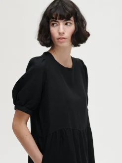 Nanso SARASTUS pitkä pellavamekko -* Pellavavaatteet|Mekot