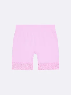 Nanso SEAMLESS LACE SHORT leggingsit - vaaleanpunainen* Katso Valikoima|Katso Sukkahousut