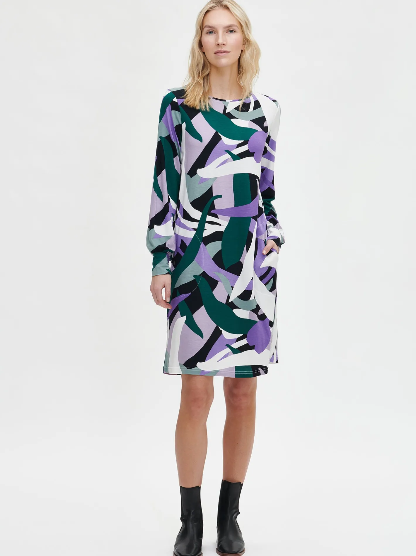 Nanso SIIMES lyhyt trikoomekko -* Mekot