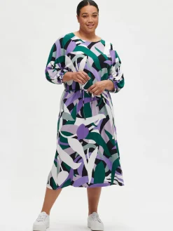 Nanso SIIMES pitkä trikoomekko -* Mekot