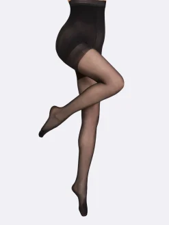 Nanso SILHOUETTE CONTROL TOP 20 den sukkahousut - musta* Katso Muotoilevat Sukkahousut|Katso Valikoima