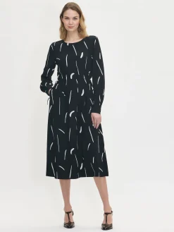 Nanso SIVELLIN midi kangasmekko -* Mekot