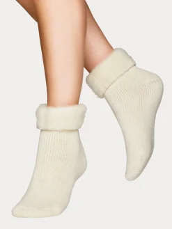 Nanso SOFTIES HOME pehmosukat - luonnonvalkoinen* Katso Valikoima|Katso Sukat