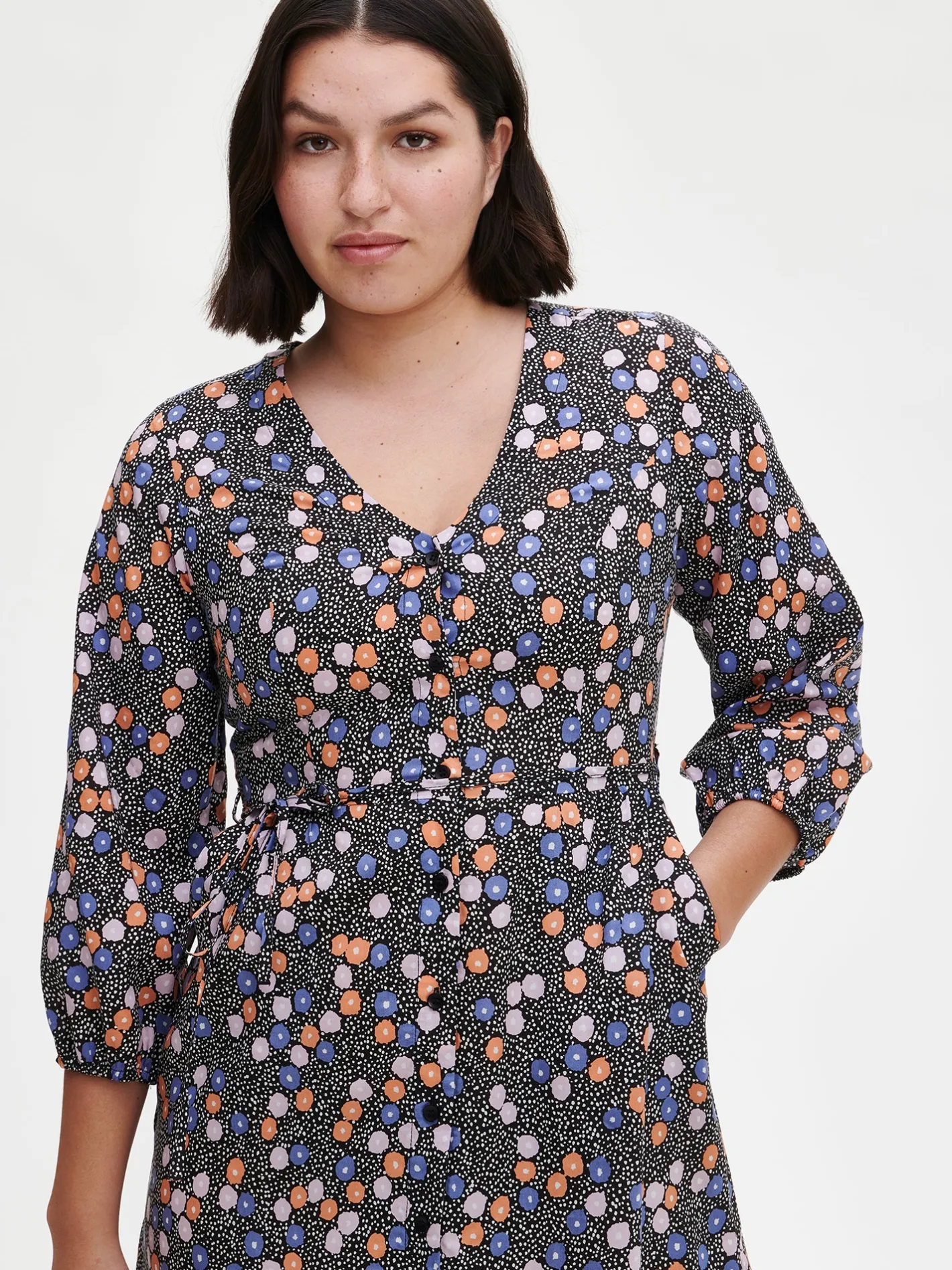 Nanso SORBETTI pitkä kangasmekko -* Mekot