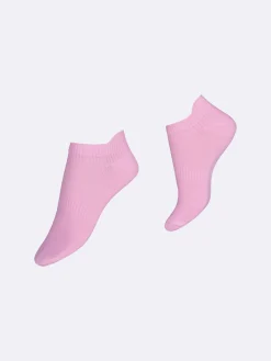 Nanso SPORT SNEAKER sukat, 2 paria - vaaleanpunainen-valkoinen* Katso Sukat|Katso Valikoima