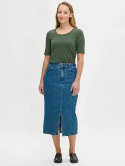 Nanso SUORA farkkuhame -* Hameet