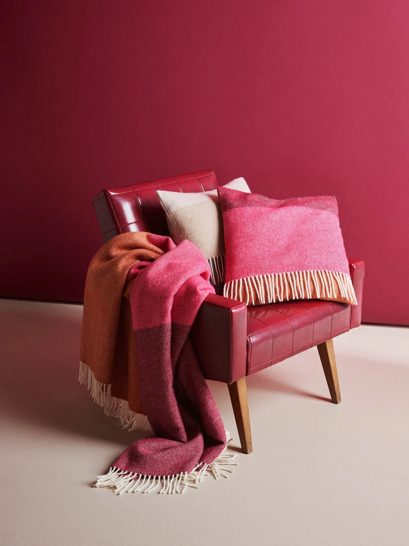 Nanso TRIO tyynyliina -* Tyynynpäälliset, Torkkupeitot Ja Viltit