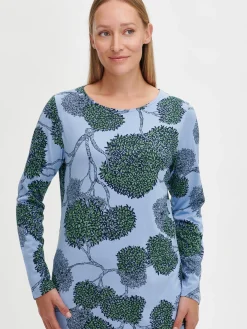 Nanso TUOMI lyhyt pitkähihainen yöpaita -* Yöasut Ja Oloasut