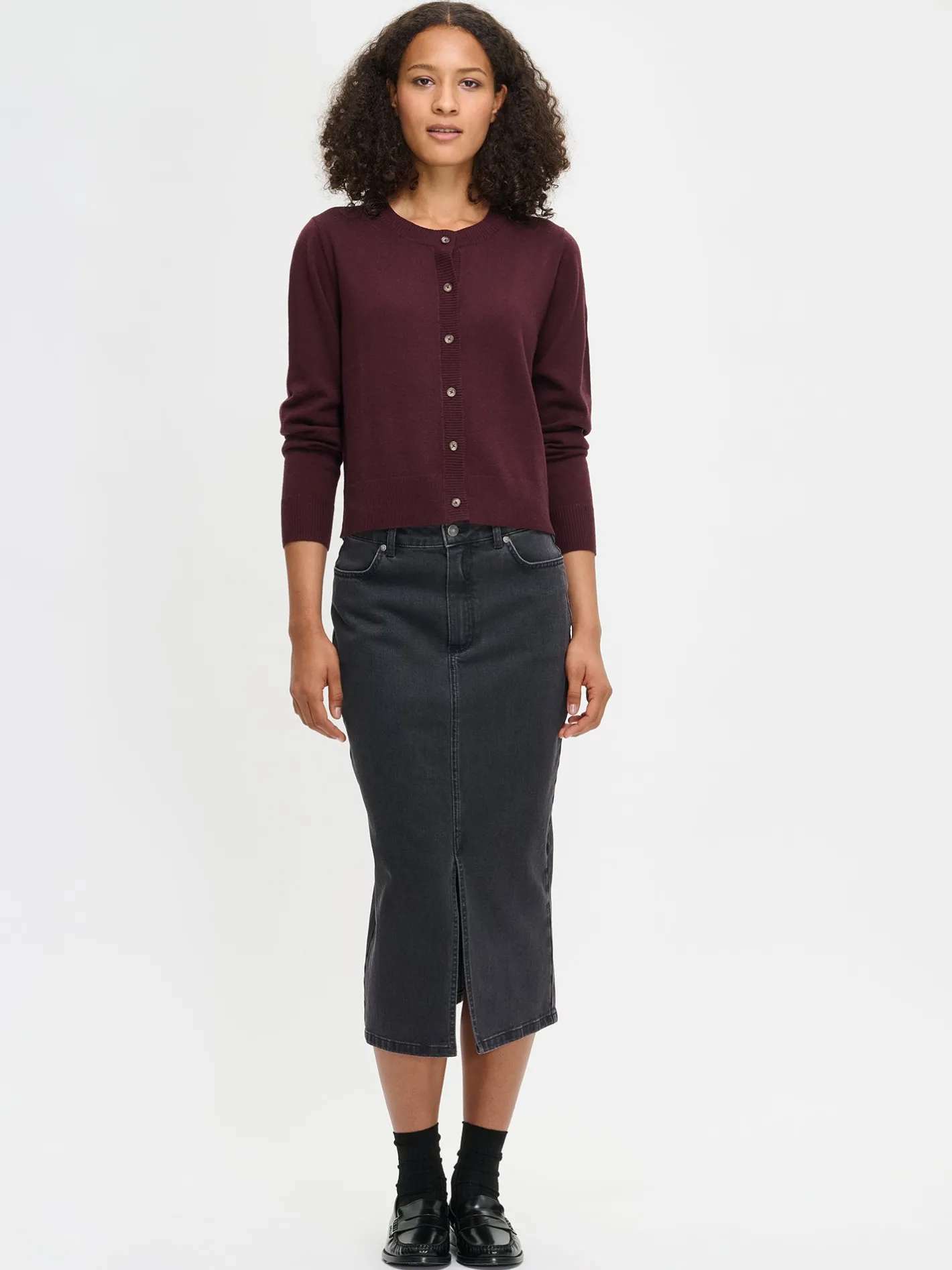 Nanso VILLIS neuletakki napeilla -* Neuleet