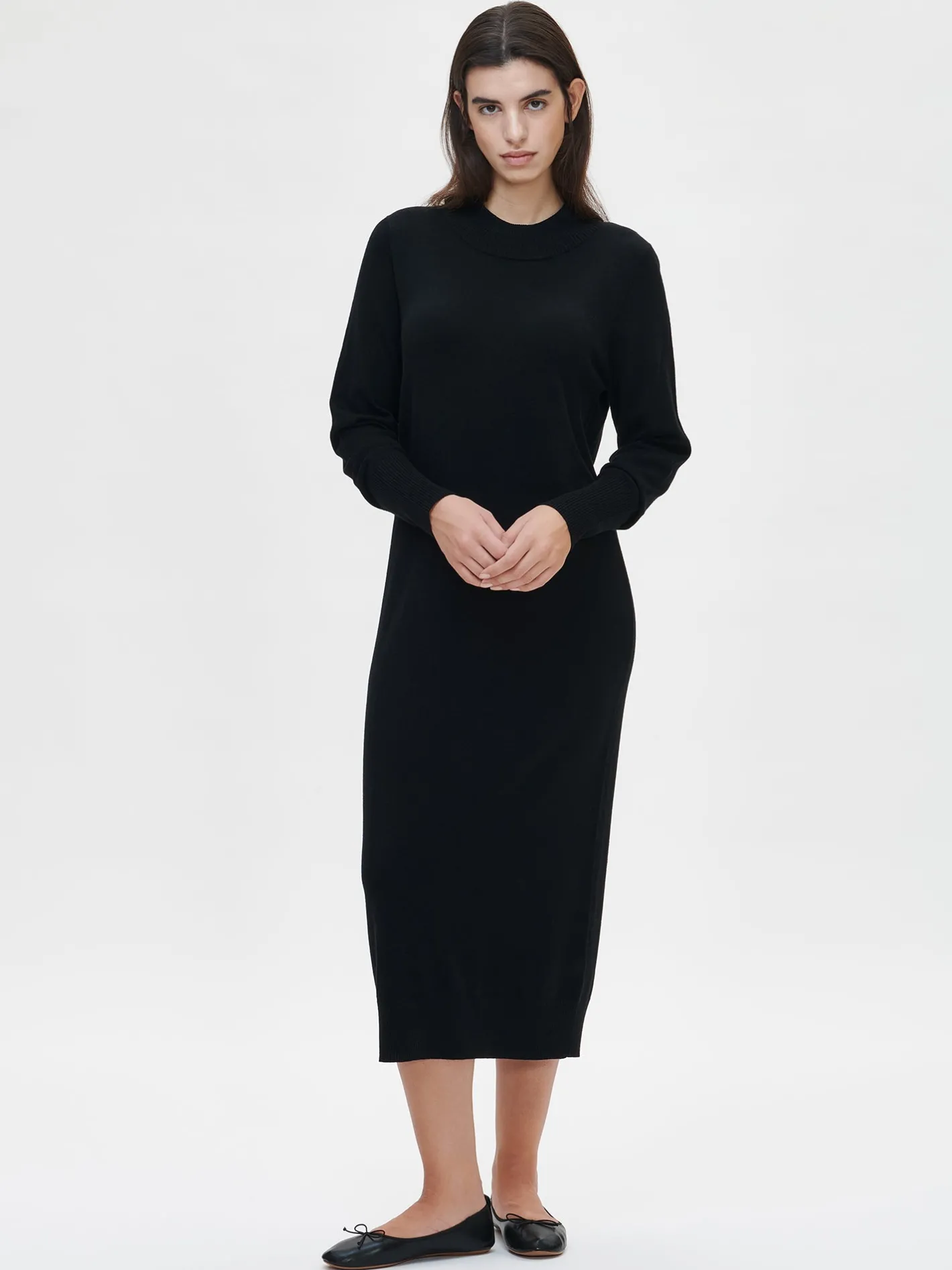 Nanso VILLIS pitkä neulemekko -* Mekot|Neuleet